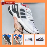 Premium Adidas_ DayJogger Running Shoes Kasut Sport Sukan Lelaki Perempuan Men Women Sport Shoes Putih Hitam Saiz 45