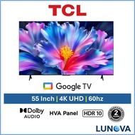 TCL New 2026 55P6L 55" HDR 4K UHD Smart Google TV