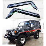TOYOTA LAND CRUISER FJ70 (2 DOOR) 85Y-93Y (MEDIUM 4′′) DOOR VISOR+