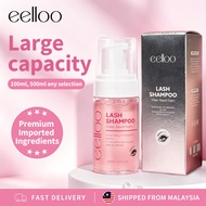 eelloo 500ml Lash Shampoo Eyelash Foam Cleanser Lash Extension Cleanser Gentle Makeup Remover Safe E
