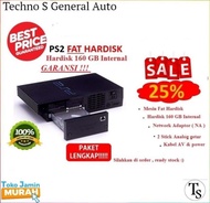 PS 2 FAT HARDISK 160GB - PS2 HDD 160 - PS2 FULL SET LENGKAP MURAH