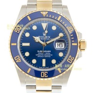 【藏山閣】全港多間實體門市 免費上門 免費鑒定 ROLEX 勞力士 潛航者型 SUBMARINER 126613LB-0002 間金藍水鬼 新版 金鋼藍水鬼 間金 手錶 刁陀 配貨帝舵TUDOR 奧米