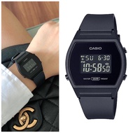 CASI0 LW-204-1B ALL BLACK VIRAL DIGITAL WATCH UNISEX WATCHES BABY-G