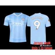 Children's Jersey Children's Football Jersey mancity Children's Football Shirt mancity haaland (Top)