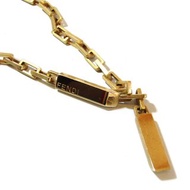 FENDI 復古 金色 鍊帶