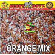 ORANGE MIX 💥 FLAKE COLOUR 💥 ( Colour Flake Only ) For Floor Wall Serpihan Berwarna Lantai Tandas Epoxy Flake Coating