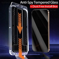 Realme 11 4G Privacy Tempered Glass For Realme C55 C53 C35 C25Y C33 C21Y 10T 9i 11 Pro 5G GT Neo 3T 