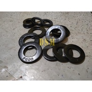 HITAM F 436 / 7/8" Black Steel Plate Ring / M22 Black Steel Washer Plated