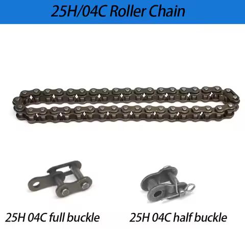 25H/04C Roller Chain Small Chain 04C Chain 25H Chain 0.5m 1m 1.5m 5m Short Pitch Transmission Chain