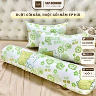 Head pillow inserts, air-pressed pillow inserts, pure cotton balls in 20 designs (Size 45cm x 65cm) 