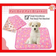 Pet Bed Pet Blanket [Cat Carpet Blanket Bed]