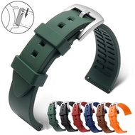 Soft Silicone Watch Band Quick Release Strap Universal Bracelet for Rolex Water Ghost 18mm 19mm 20mm 21mm 22mm 24mm