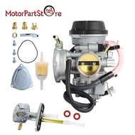 36mm PD36J Carburetor Carb with Fuel Petcock Valve Kit for Suzuki LTZ400 LTZ 400 Quadsport Arctic Ca