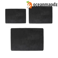 OCEANMAPDZ Magic Card Mat, Magic Props Gimmick Props Magic Trick Coin Pad, Easy To Do 3 Sizes Black 