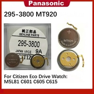 1Pcs Original Panasonic MT920 Battery 295-3800 295 3800 MT920 mt920 Kinetic Watch M5L81 C601 C605 C6
