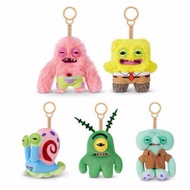 ️ Express Delivery In Bangkok Fugler spongebob patrick keychain Authentic 1