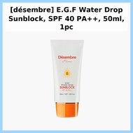 [désembre] E.G.F Water Drop Sunblock, SPF 40 PA++, 50ml, 1pc / Korean Sunblock SPF40 / Water Drop Fo