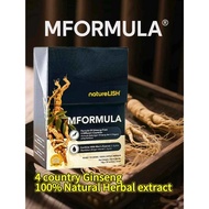 【Big Sale】 MFORMULA Ginseng from 4 Countries Combined with Men's Essence 10g x 30 sachets Four Natio