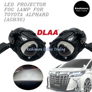 DLAA PROJECTOR SPOTLIGHT FOG LAMP FOR TOYOTA ALPHARD AGH30