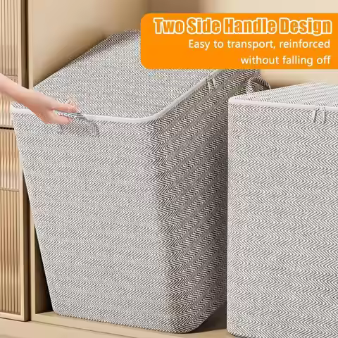 Quilt Clothes Storage Bag Big Capacity Duvet Blanket Sorting Bags Dustproof Clothes Organizer Sortin