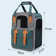 Balo vuông đựng chó mèo trong suốt size siêu lớn balo vận chuyển chó mèo