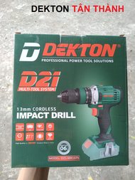 Máy Khoan Dekton D21-MK1375 / 3 Chức Năng / 75N.m / Motor chổi than