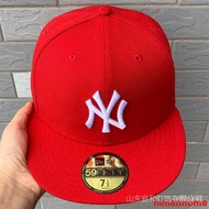 Red Classic 59FIFTY Flat-edge Baseball Cap Ny Yankees Female Fully Closed La Dodgers Male Hat Plus S