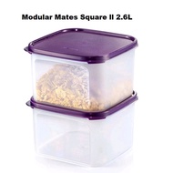 Tupperware Modular Mates Square ll 2.6L OR Red Poppy Garden Set Modular Mates III 4.0L