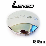 ฝาครอบดุมล้อ ดุมล้อแม็ก Lenso ขนาด63mm. ราคาต่อ 1 ชิ้น/ 4 ชิ้น (เลนโซ่)