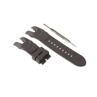 12x26mm Black Silicone Rubber Watch Strap Band Fits For Invicta Reserve W/ Tool