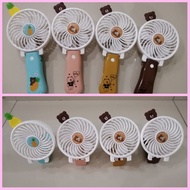 Cute USB Rechargeable Mini Fan Cartoon