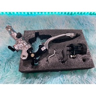 2.มือเบรค ปั้มลอย S 1 ข้างซ้าย 14 mm Racing Boy RCB  มือเบรค ปั้มบน ป้ั้มลอย ปั้มแต่ง