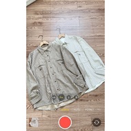 KEMEJA Izna striped shirt