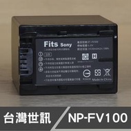 【現貨】NP-FV100 台灣 世訊 副廠 電池 適用 SONY V系列 攝影機 另有 NP-FV70 NP-FV60