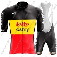 [TXLP] ชุด2024 Lotto Dstny Team ชุดเสื้อเจอร์ซีย์นักปั่น Belgium ผู้ชายเสื้อผ้าจักรยานเสือหมอบเสื้อ 