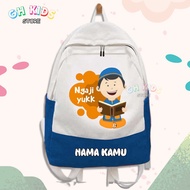 2026 Children's Ts School Bags, Ts Rwnsel Motif Backpacks, 2026 Aesthetic Children's Koran Reading B