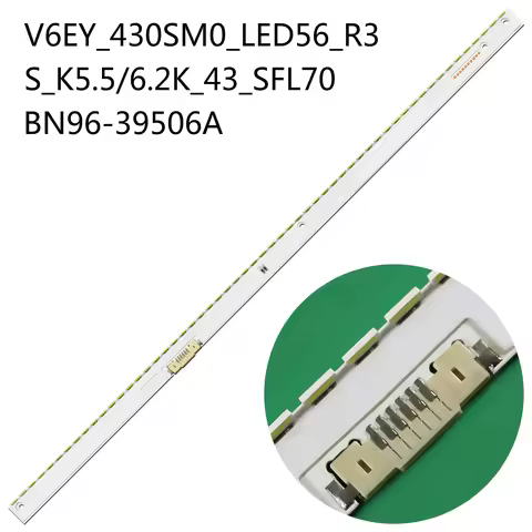 LED blaklight Strip for Samsung 43" TV UE43M5505AKXXC S_K5.5/6.2K_43_SFL70_56LED_REV2.0 LM41-00299A