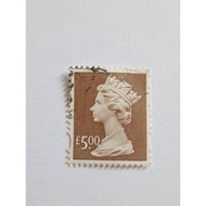 RATU Queen Stamp Elizabeth II 5 Pounds