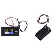 Yao Percentage Level Voltage Temperature Switch Meter Gauge LCD Display