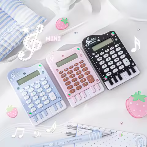 1PC Note Calculator High Beauty Cute Student Office Calculator Student Calculator