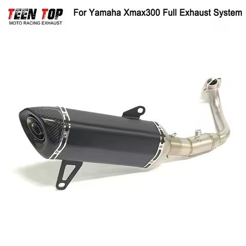 Motorbike Exhaust Pipe For Yamaha X-max300 Xmax300 Full Exhaust System 17-23 51mm Exhaust Muffler Co