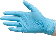 Eunicole 10 Mil Extra Think 12" In Long Cuff Blue Nitrile Examination Heavy Duty Powder Free Gloves, Texture, No Sterile, Latex Free, Allerry Free, X-Large, 1Inner X 50pcs