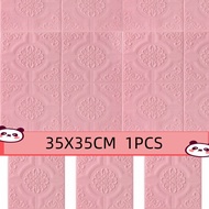 Brand new 35*35cm 3D Wall Stickers Self Adhesive Waterproof Foam Panel Tile Brick Wall Sticker Antiq