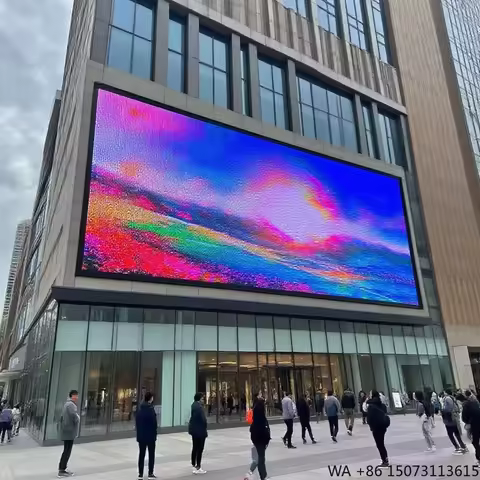 Custom Outdoor UHD LED Display Wall Complete System P5/P6/P6.67/P8 Video Wall