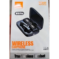 New Arraivel TWS-M19 JBL Wireless Earbuds 3500mah With Power Bank Super Bass Bluetooth Earphone In-e
