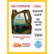 Petronas Syntium 3000 5W30 SN PLUS GF-5 Fully Synthetic Engine Oil 4L 5W-30