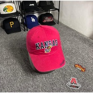 Kansas Jayhawk Red Baseball Cap