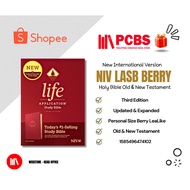 PCBS NIV Life Application Study Bible (PERSONAL SIZE/THIRD EDITION) Berry LeatherLike - NIV Bible