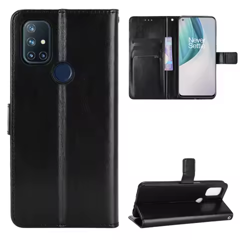 For One Plus Nord N10 5G Case classic Flip Luxury PU Leather Phone Case For Oneplus Nord N100 N 10 1