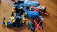 露營合集包 Naturehike/駱駝 帳篷/登山包/露營枕頭/地墊